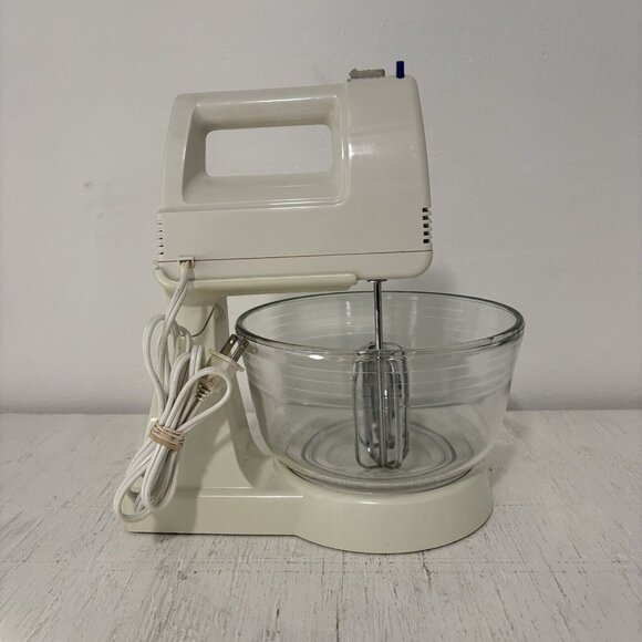 Vintage Hamilton Beach 5 Speed Power Electric Stand Mixer #64500 w/Mixing Bowl - Picture 4 of 12